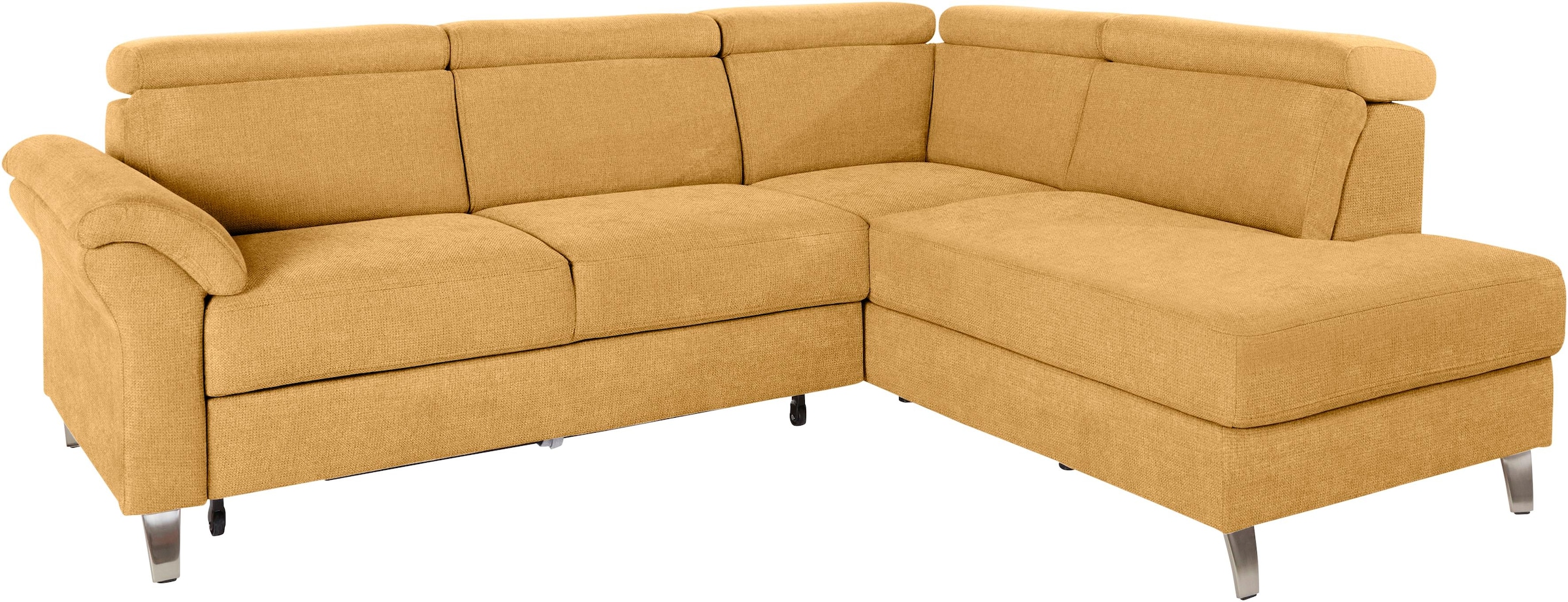 sit&more Ecksofa »Arngast L-Form«, inklusive Kopfteilverstellung und Federk günstig online kaufen