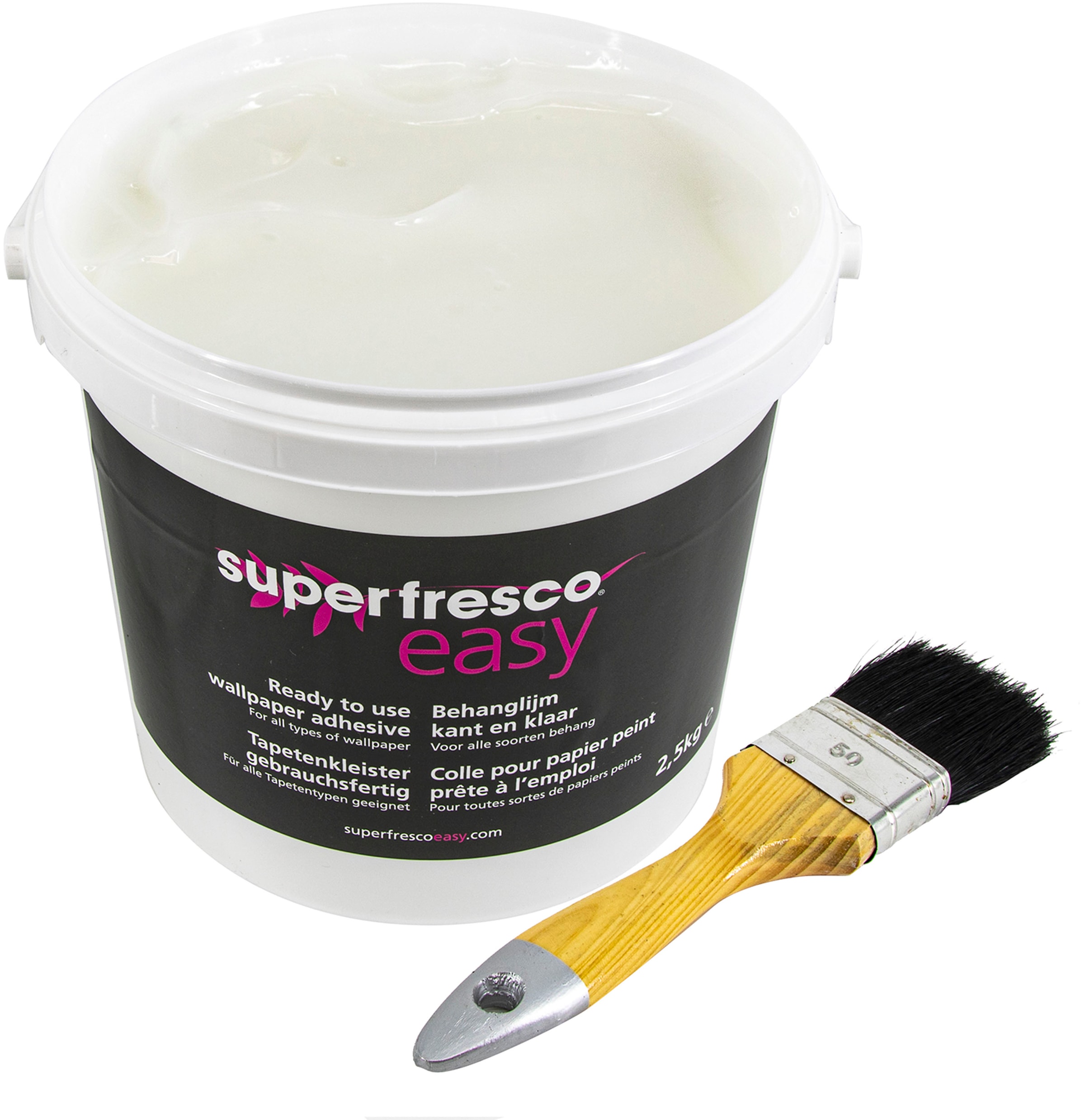 Superfresco Easy Tapetenkleber, 2500 ml, Gebrauchsfertiger Tapetenkleber - 2.5L