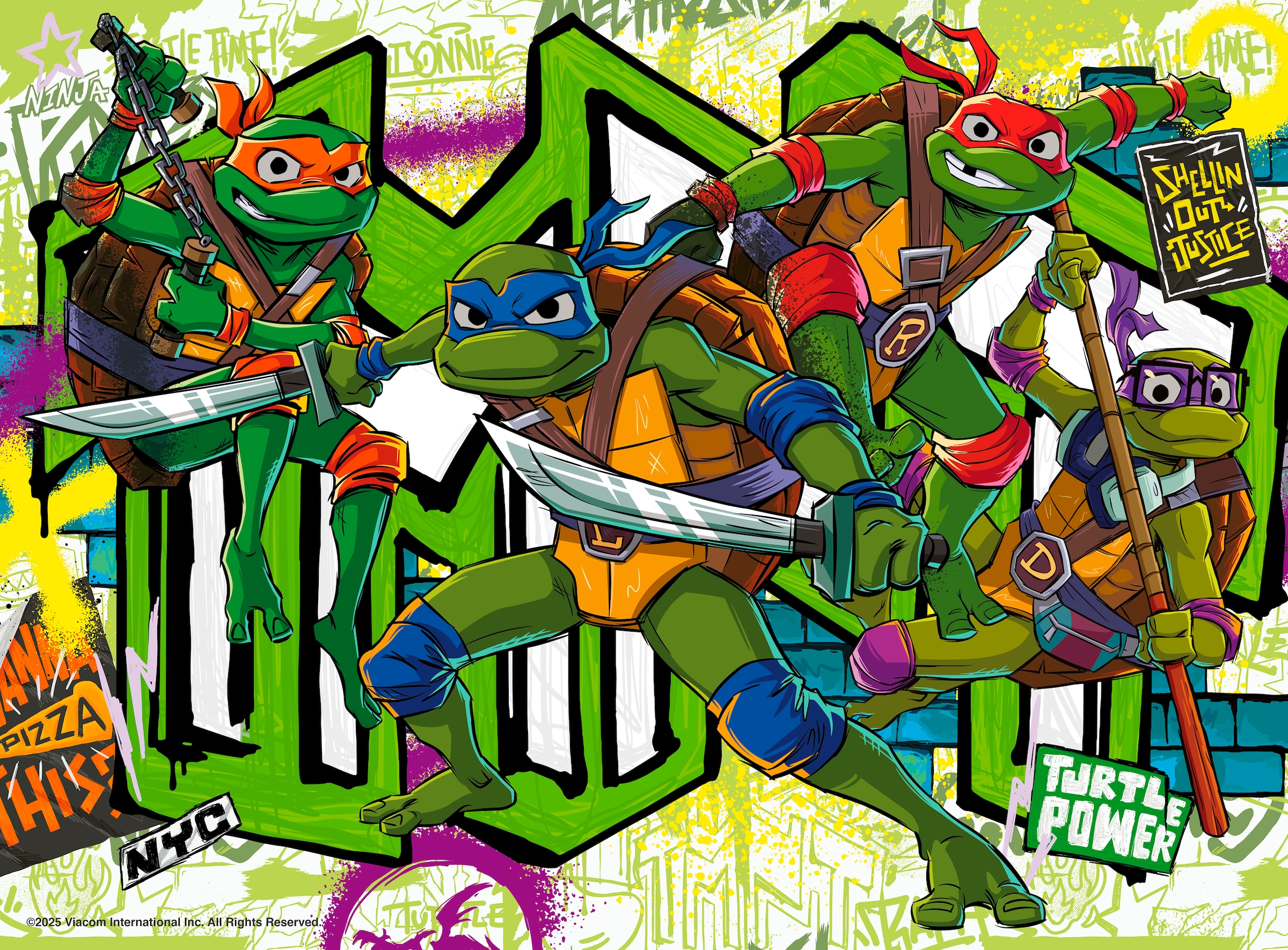 Ravensburger Puzzle »Teenage Mutant Ninja Turtles - Die unbesiegbaren Turtles!«, Made in Germany