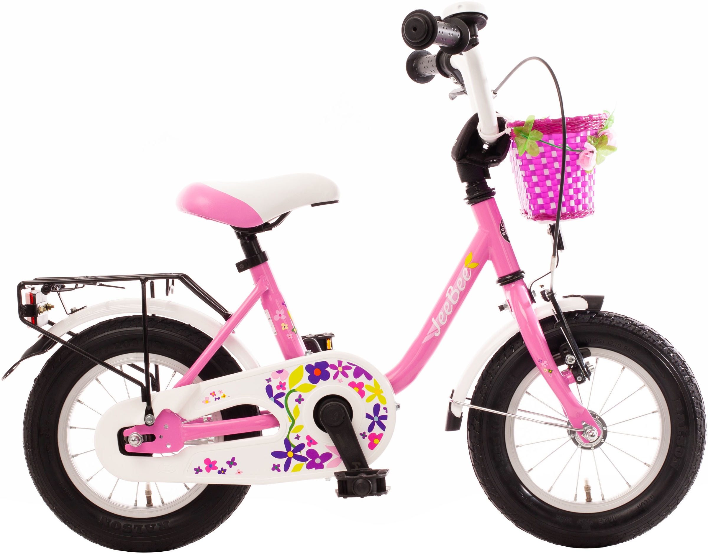 BACHTENKIRCH Kinderfahrrad »"Jee Bee" pink« 1 Gang ohne Schaltung pink+pink