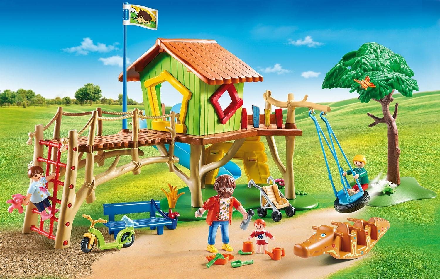 Playmobil® Konstruktions-Spielset »Abenteuerspielplatz (70281), City Life«, (83 St.), Made in Germany