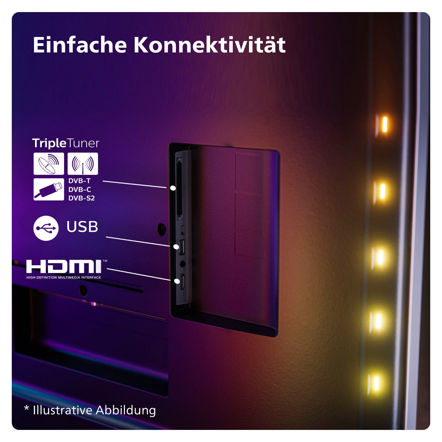 Philips OLED-Fernseher »55OLED759/12«, 4K Ultra HD, Smart-TV