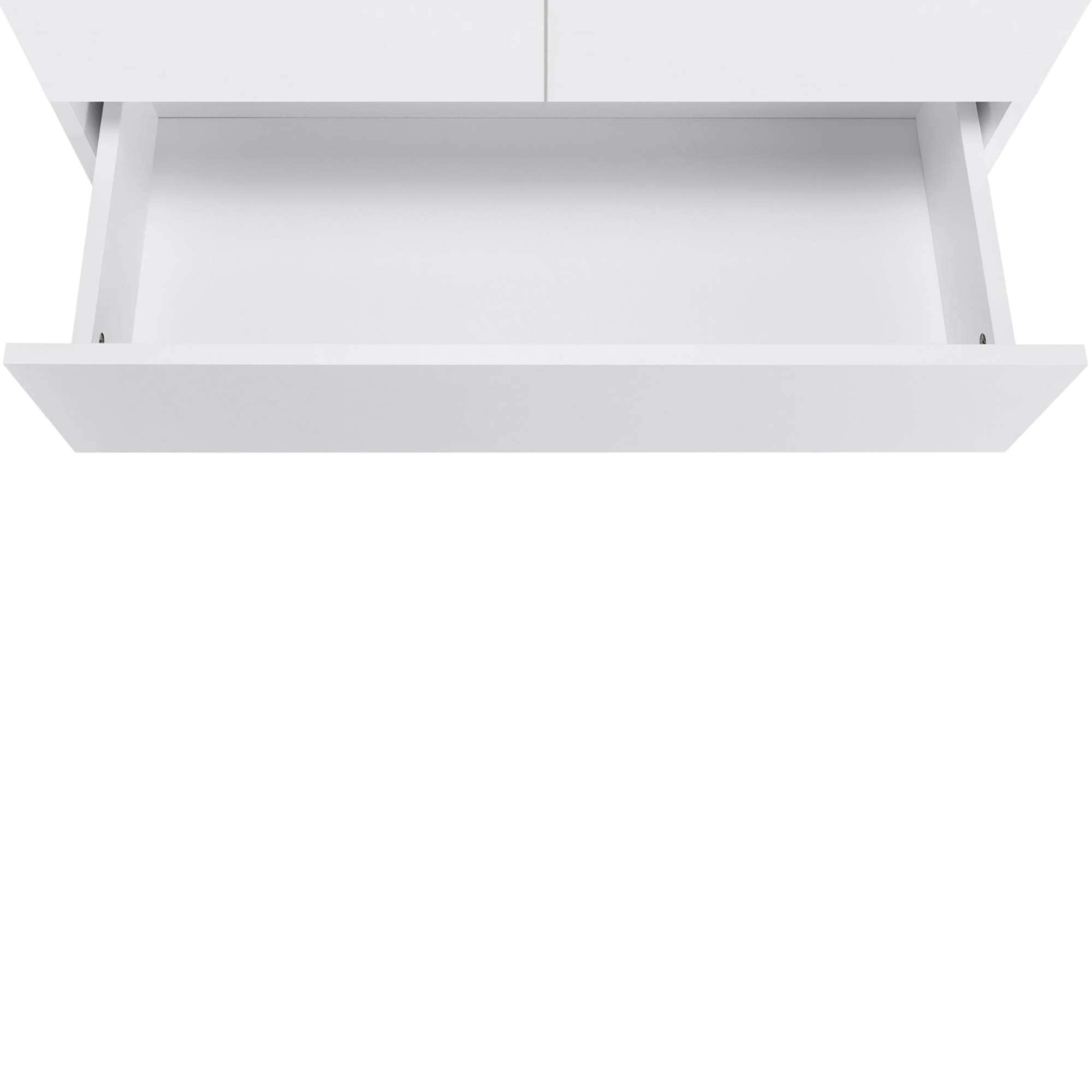 Home affaire Hochschrank »Wisla«, mit 4 Türen & 1 Schublade, Breite 76 cm, Höhe 180 cm