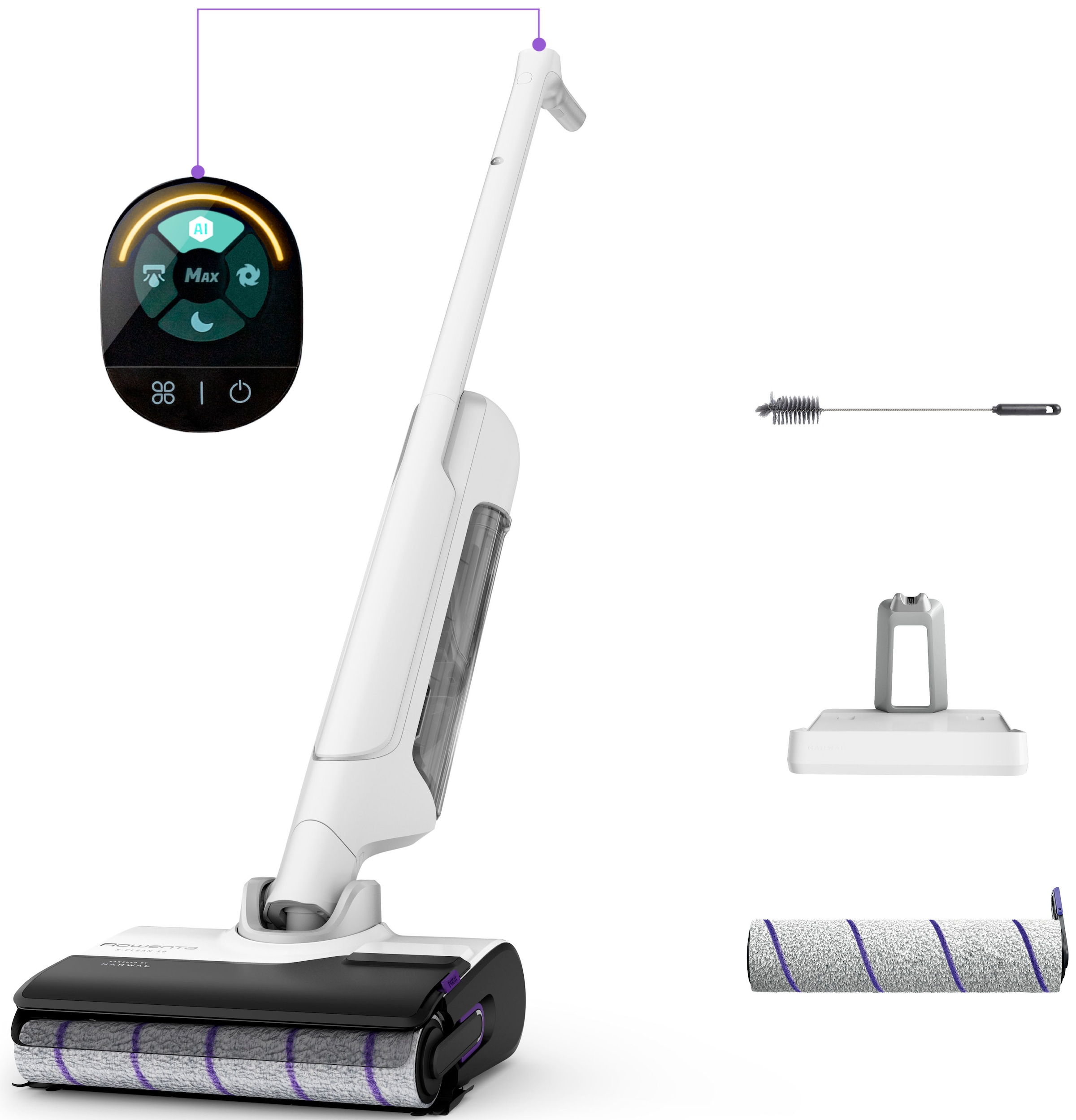 Rowenta Nass-Trocken-Akkusauger »GZ7540 X-Clean 10«, selbstreinigend und -t günstig online kaufen