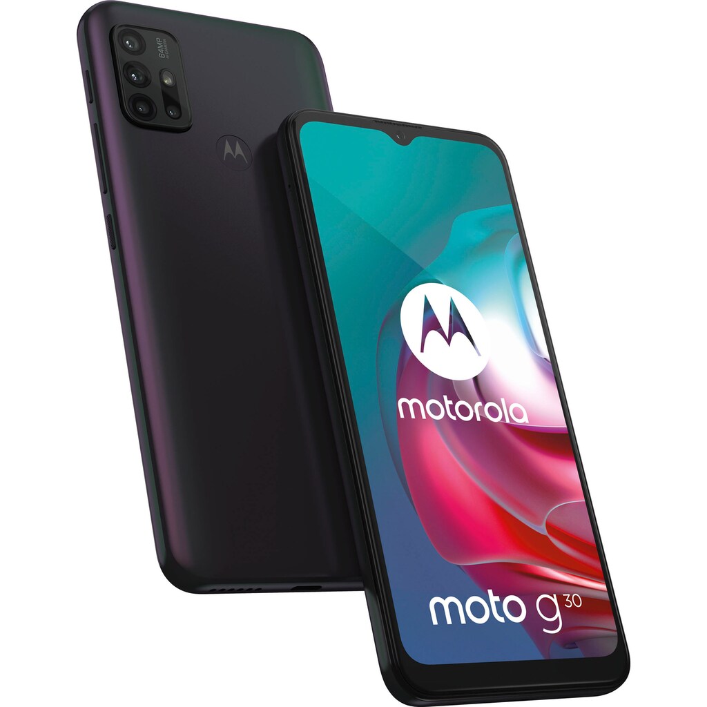 Motorola Smartphone »moto g30«, (16,51 cm/6,5 Zoll, 128 GB Speicherplatz, 64 MP Kamera)
