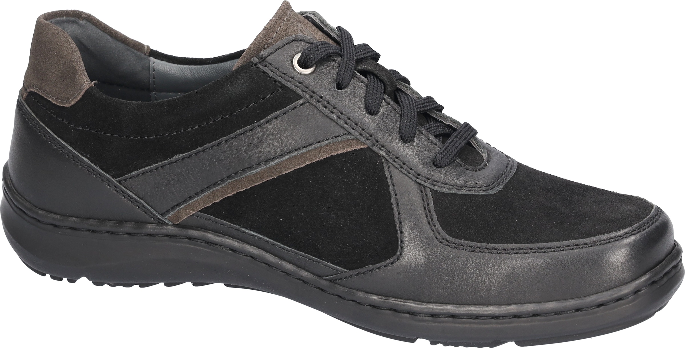 Waldläufer Schnürschuh »Herwig«  Sneaker, Bequemschuh mit Schnürung und Reißverschluss, H-Weite