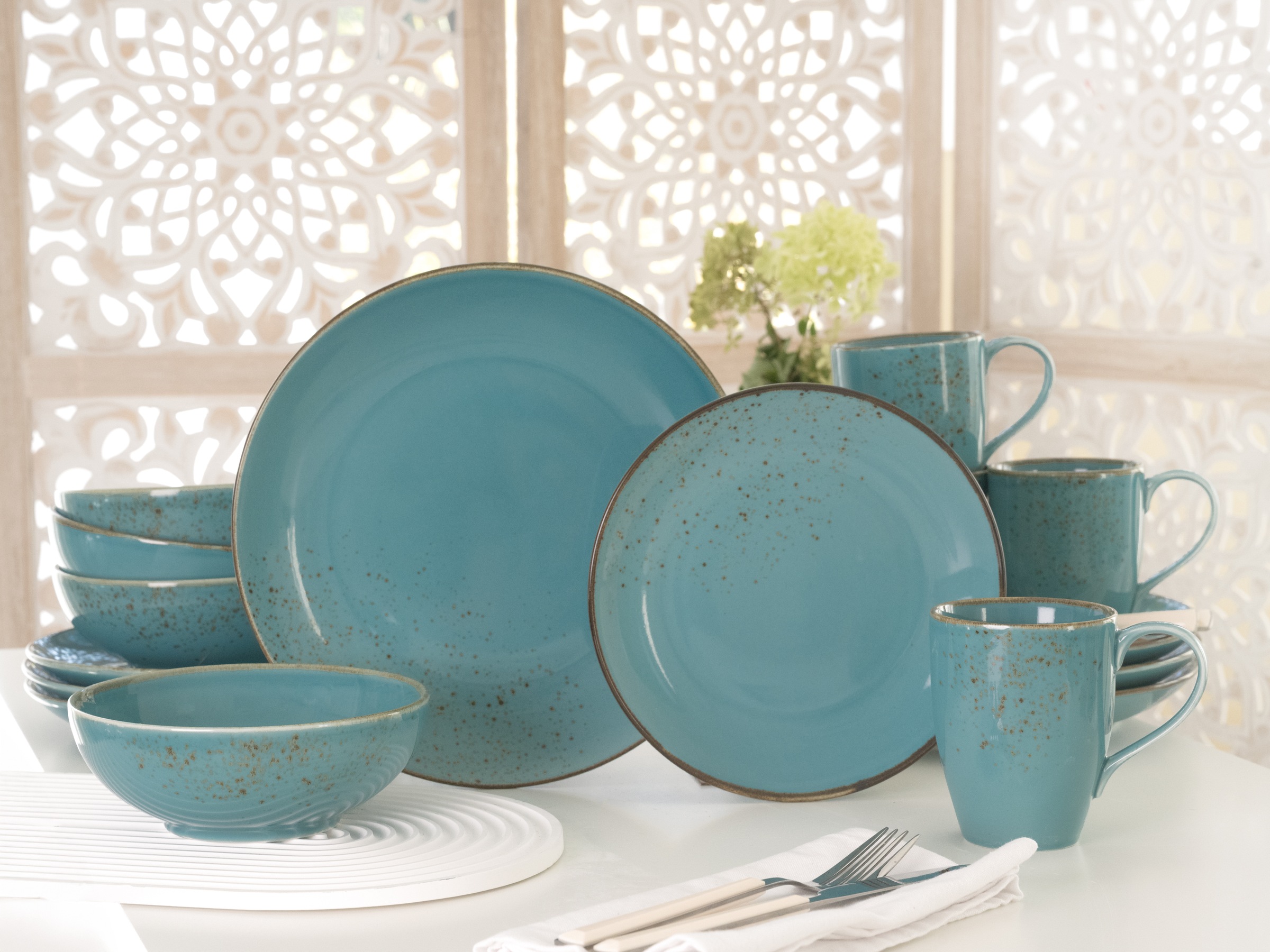 CreaTable Kombiservice »Nature Collection, Kombi-Service 16-tlg« Handwerkli günstig online kaufen