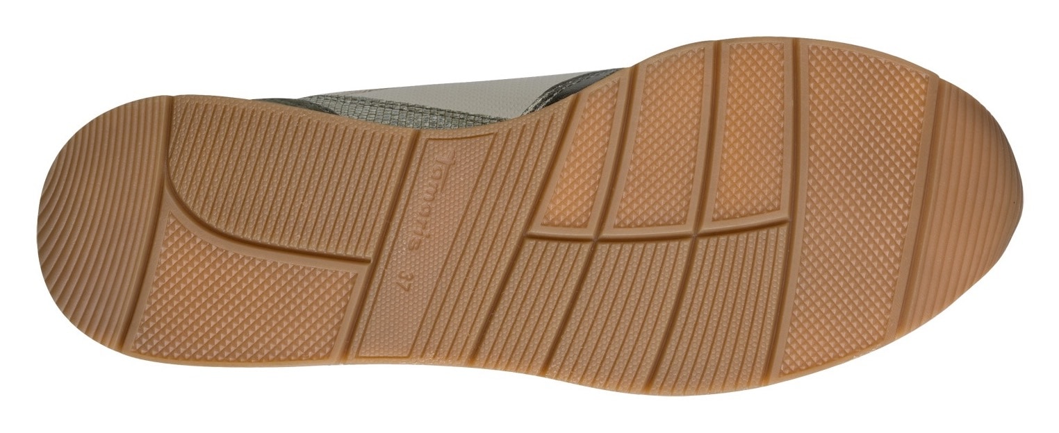 Tamaris Plateausneaker  , Schnürschuh, Freizeitschuh, Halbschuh in veganer Verarbeitung