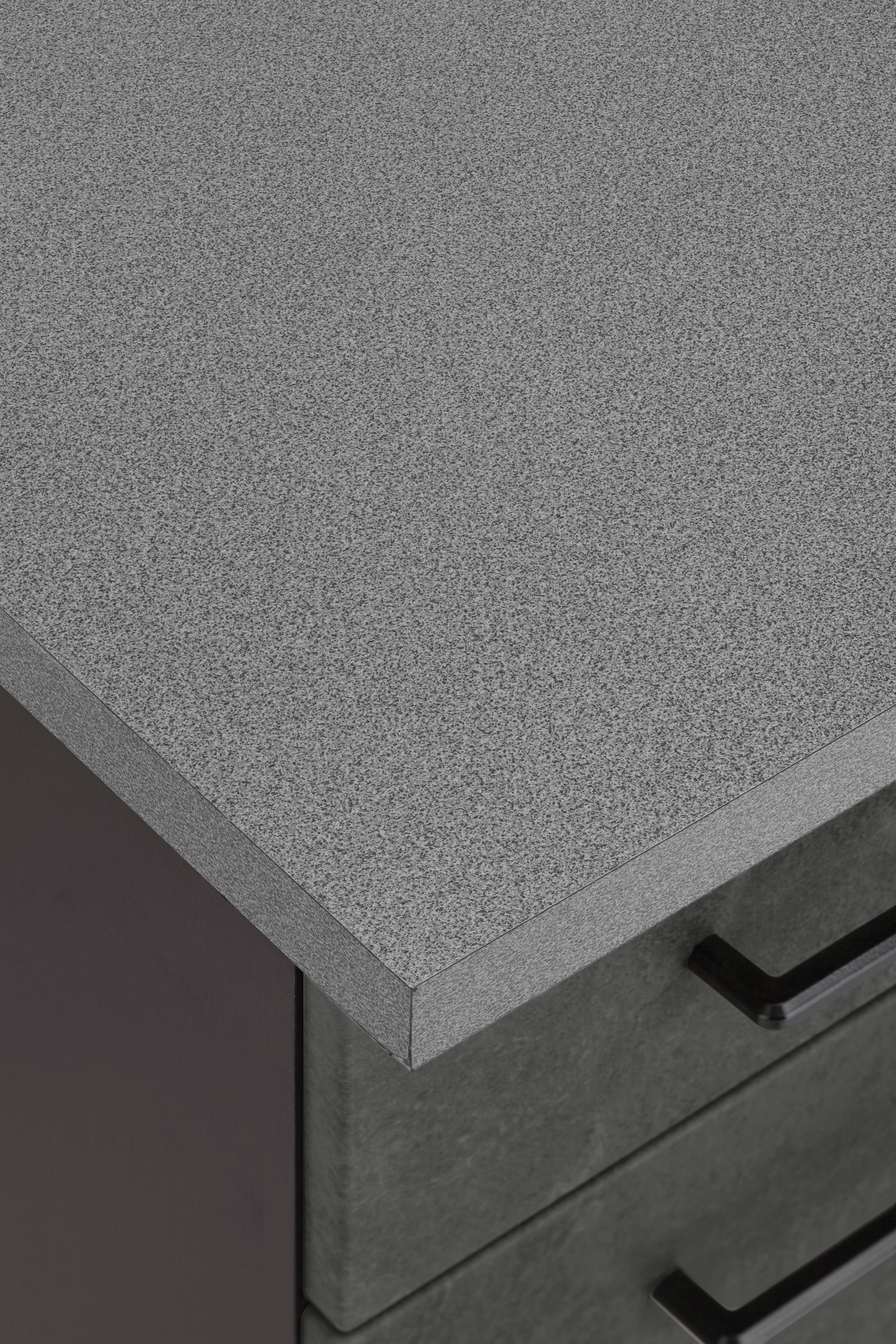 KOCHSTATION Küchenzeile »KS-Tulsa«, mit E-Geräten, Breite 270 cm, schwarze Metallgriffe, MDF Fronten