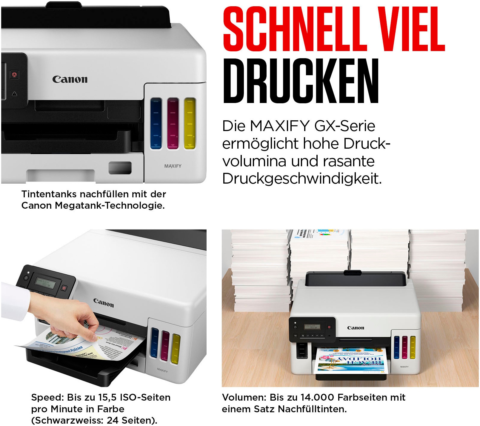 Canon Multifunktionsdrucker »MAXIFY GX2050«