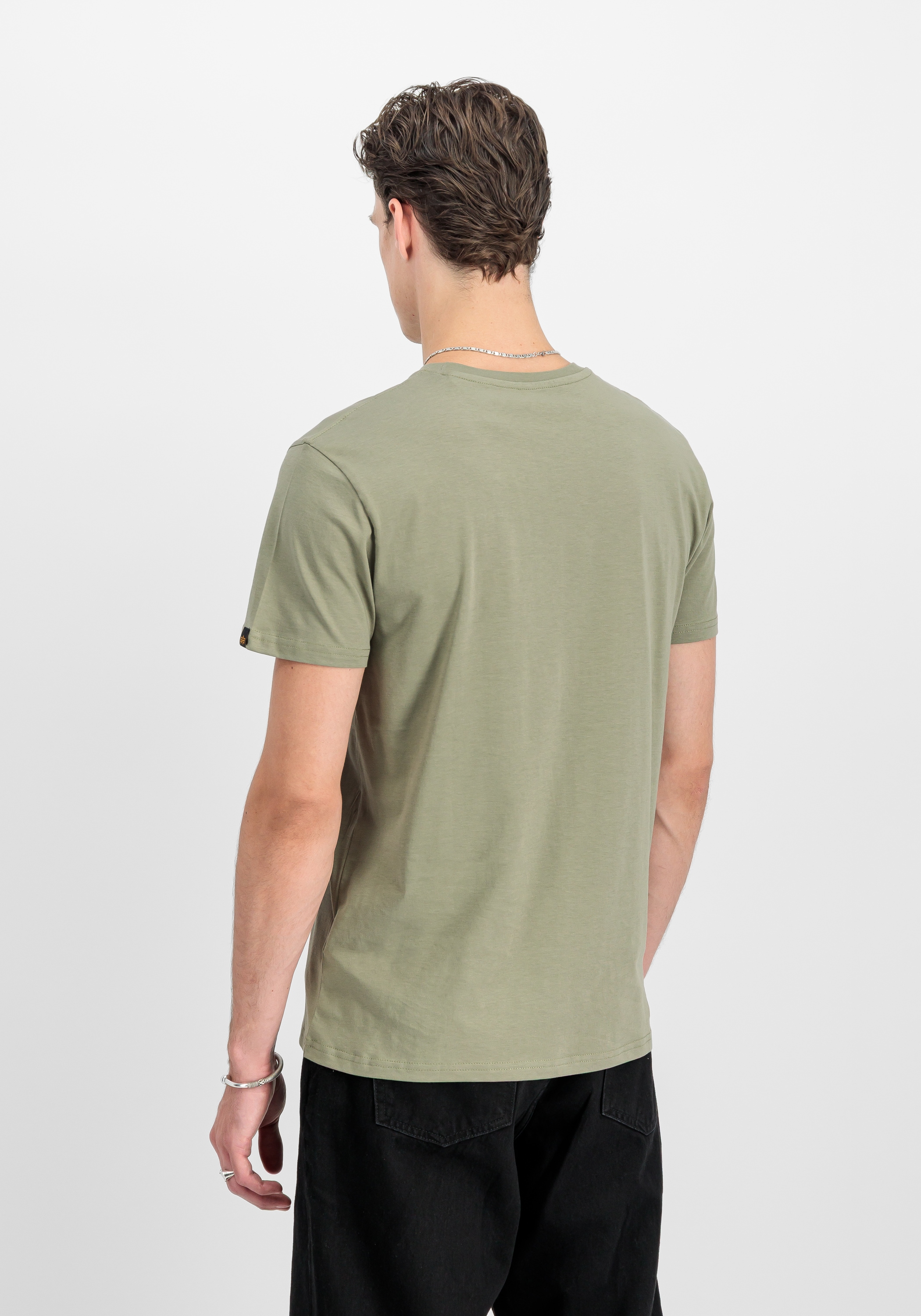 Alpha Industries T-Shirt »Alpha Industries Men - T-Shirts Basic T-Shirt SL«