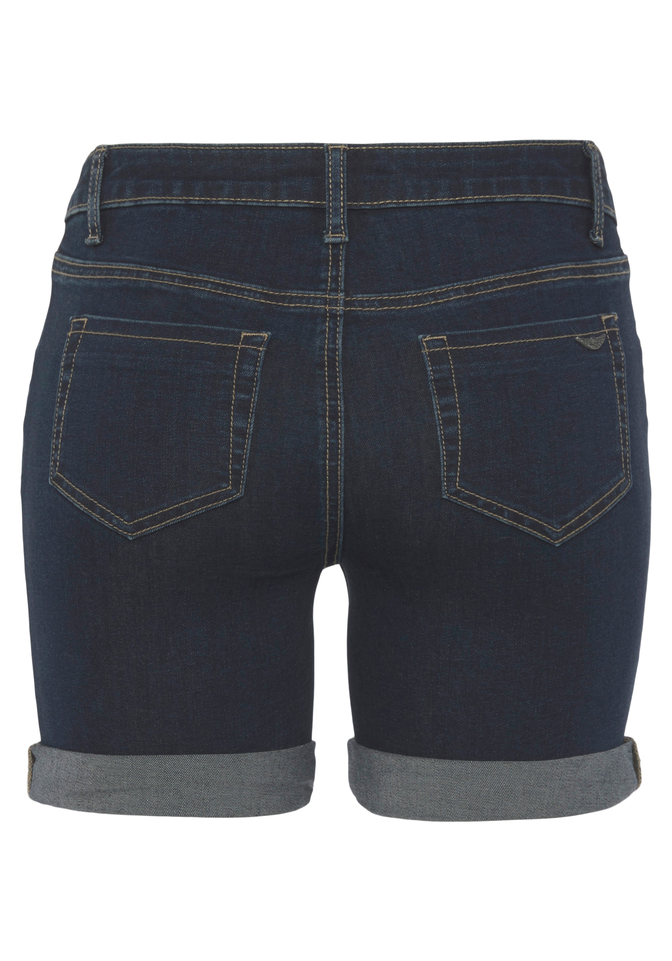 Arizona Jeansshorts »Ultra-Stretch«, Mid-Waist