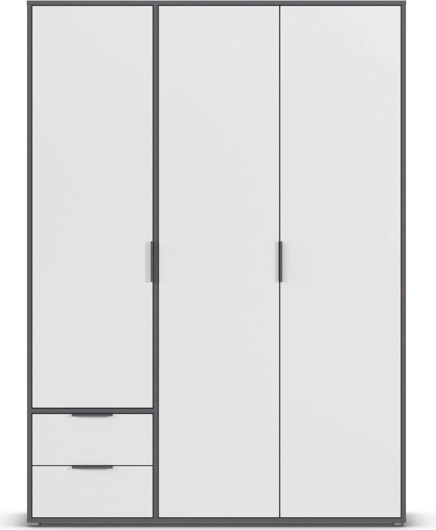 INOSIGN BY RAUCH Kleiderschrank »Kleiderschrank Schrank Garderobe Schlafzimmer Stauraum PAULLY«, (mit 3 Griff-Varianten), OTTOS CHOICE 3 Griffvarianten MADE IN GERMANY