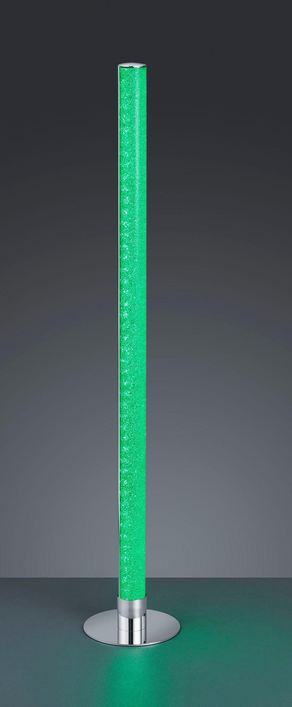 REALITY Leuchten LED Stehlampe »EMILA«, 1 flammig, Leuchtmittel LED-Board | LED fest integriert, mit RGBW Farbwechsel, dimmbar über Fernbedienung, Fußschalter