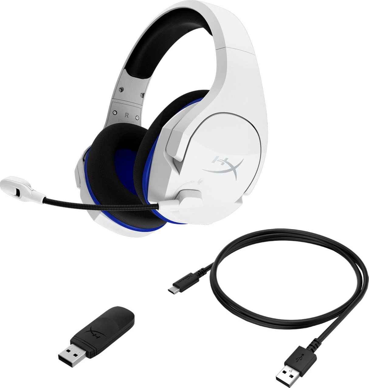 HyperX Gaming-Headset »Cloud Stinger auf Rechnung bestellen Wireless«, Rauschunterdrückung Bluetooth, Core