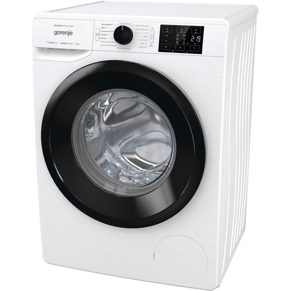 GORENJE Waschmaschine, WNEI74ADPS, 7 kg, 1400 U/min