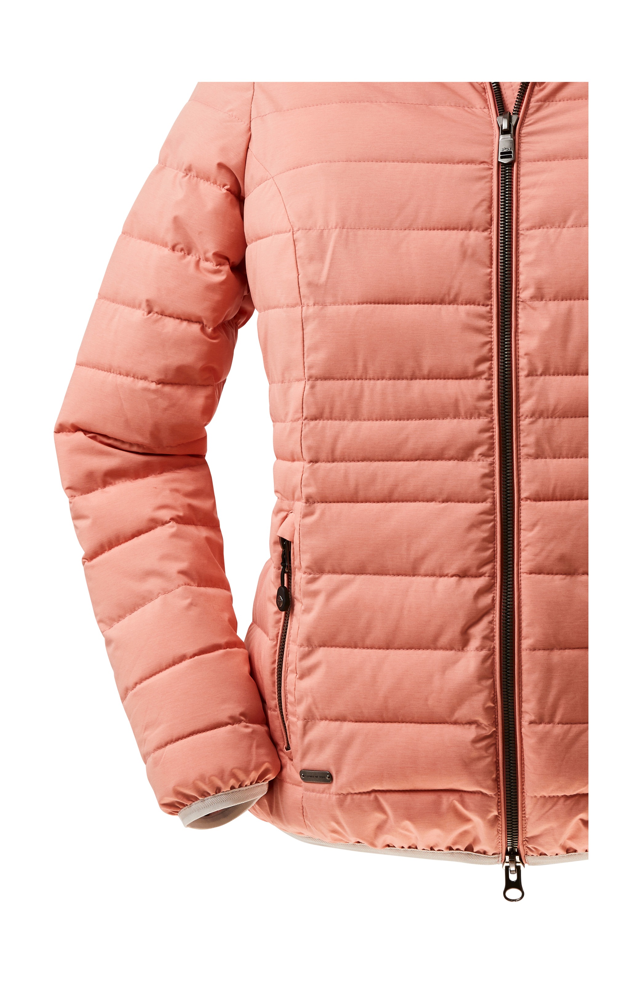 STOY Steppjacke »STS 17 WMN QLTD JCKT«, atmungsaktive Steppjacke mit abnehm. Kapuze in großen Größen