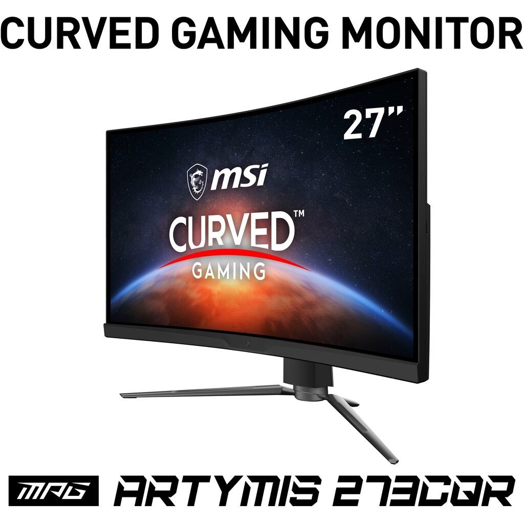 MSI Gaming-Monitor »MPG ARTYMIS 273CQRXDE-QD«, 69 cm/27 Zoll, 2560 x 1440 px, WQHD, 1 ms Reaktionszeit, 240 Hz