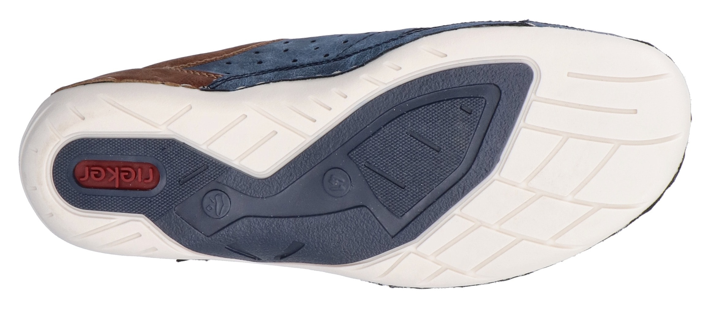 Rieker Sneaker  , Schnürschuh, Halbschuh, Freizeitschuh mit MemoSoft-Innensohle