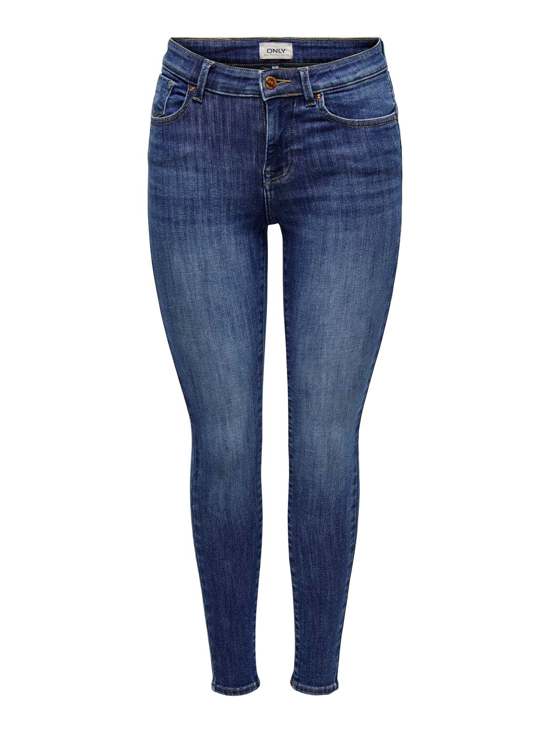 ONLY Skinny-fit-Jeans »ONLPOWER MID SK PUSHUP DNM TAI012 NOOS«