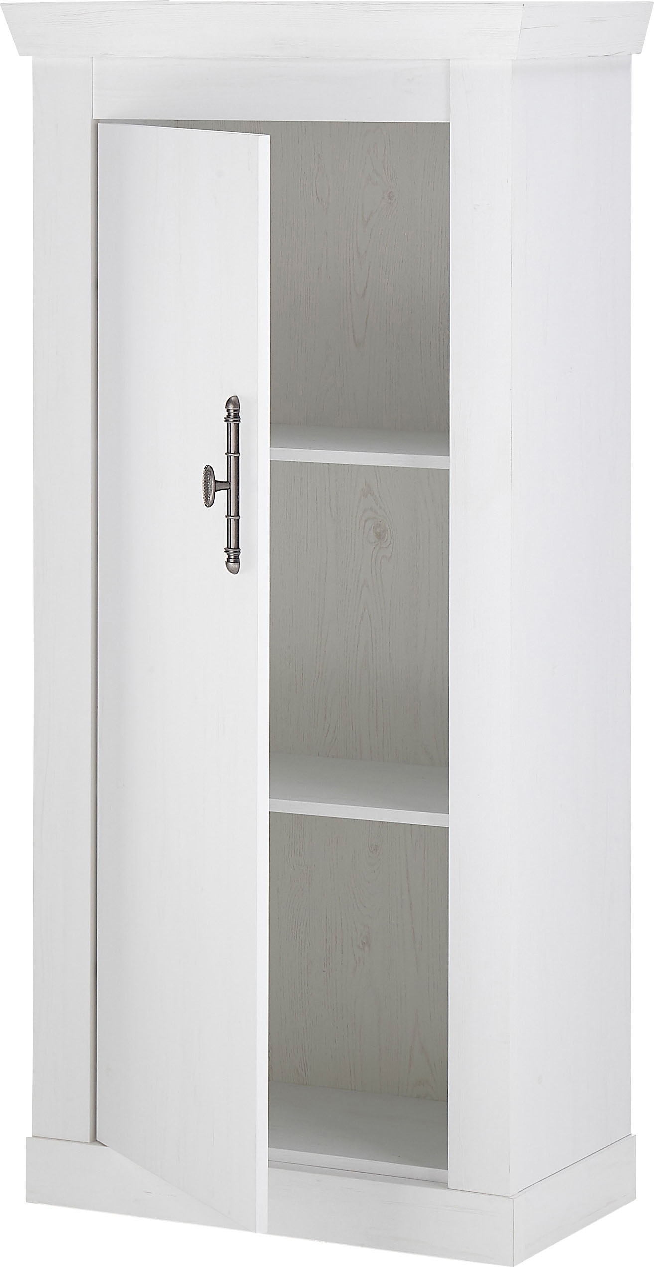 Home affaire Highboard »RAVENNA«, im romantischen Landhausstil, Griff aus Metall, Höhe 146 cm