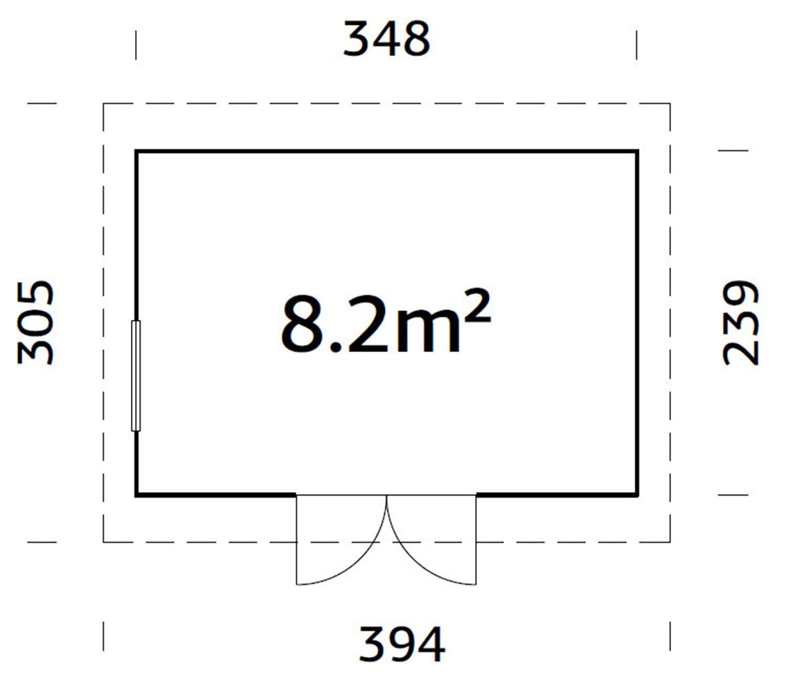 Palmako Gerätehaus »Stig«