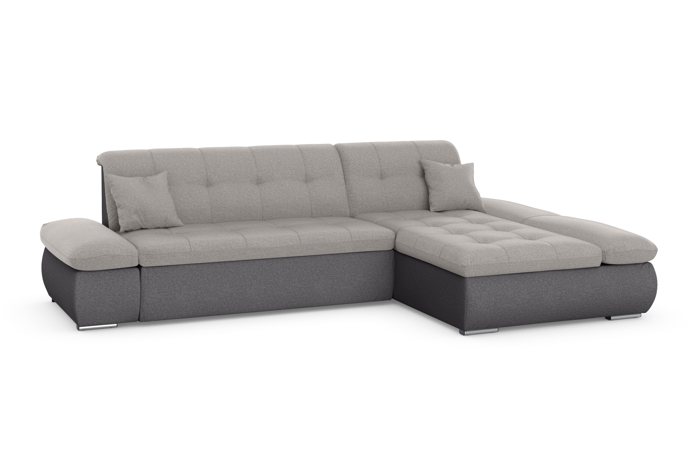 DOMO collection Ecksofa »Moric B/T/H 300/172/80 cm, auch in Cord, L-Form«, XXL-Format, wahlweise auch mit Bettfunktion und Armverstellung