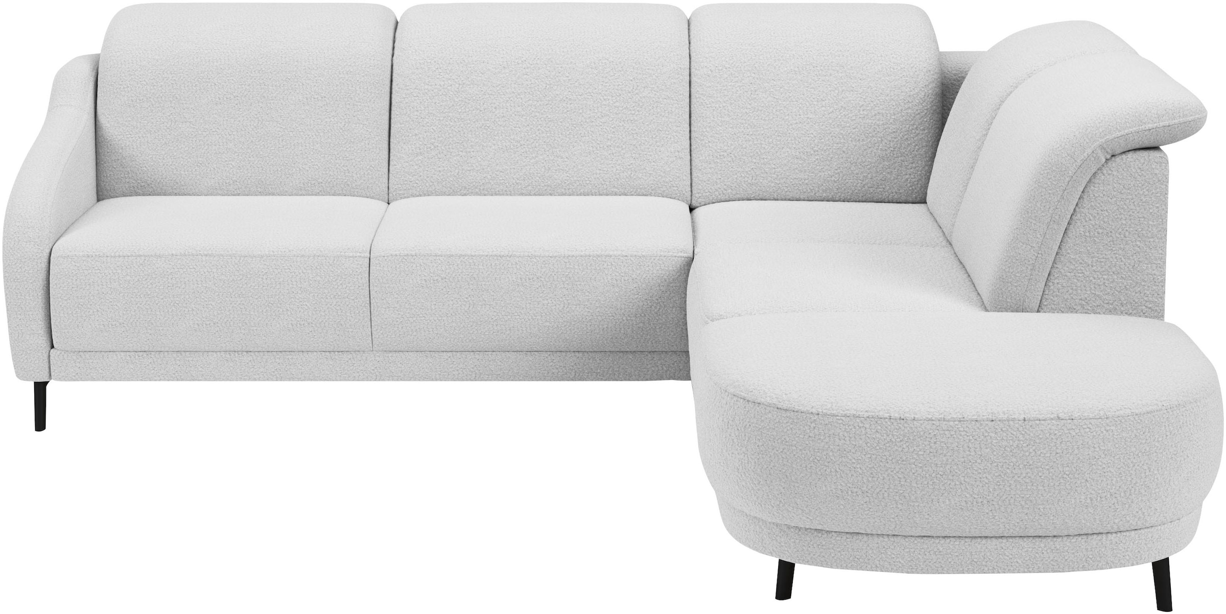 sit&more Ecksofa »Blues L-Form«, wahlweise mit Klapptisch und USB günstig online kaufen