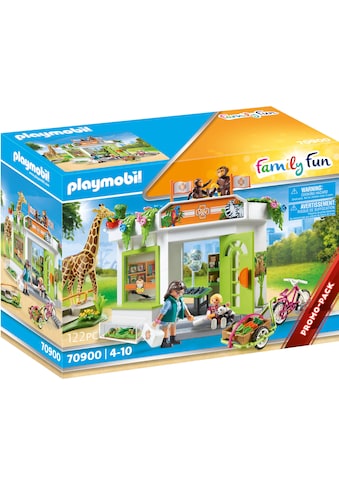 Playmobil® Konstruktions-Spielset »Tierarztpraxis im Zoo (70900), Family Fun«, (122... kaufen