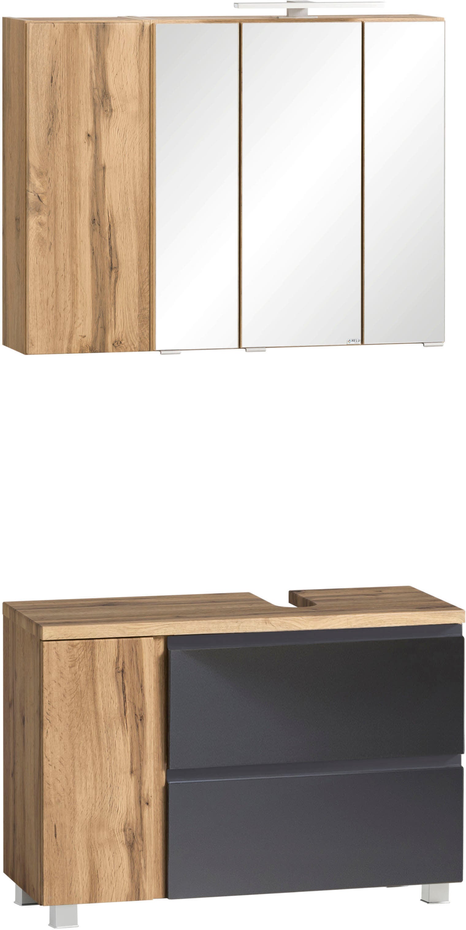 welltime Badmöbel-Set »Sölden« 2 Stk. tlg. günstig online kaufen