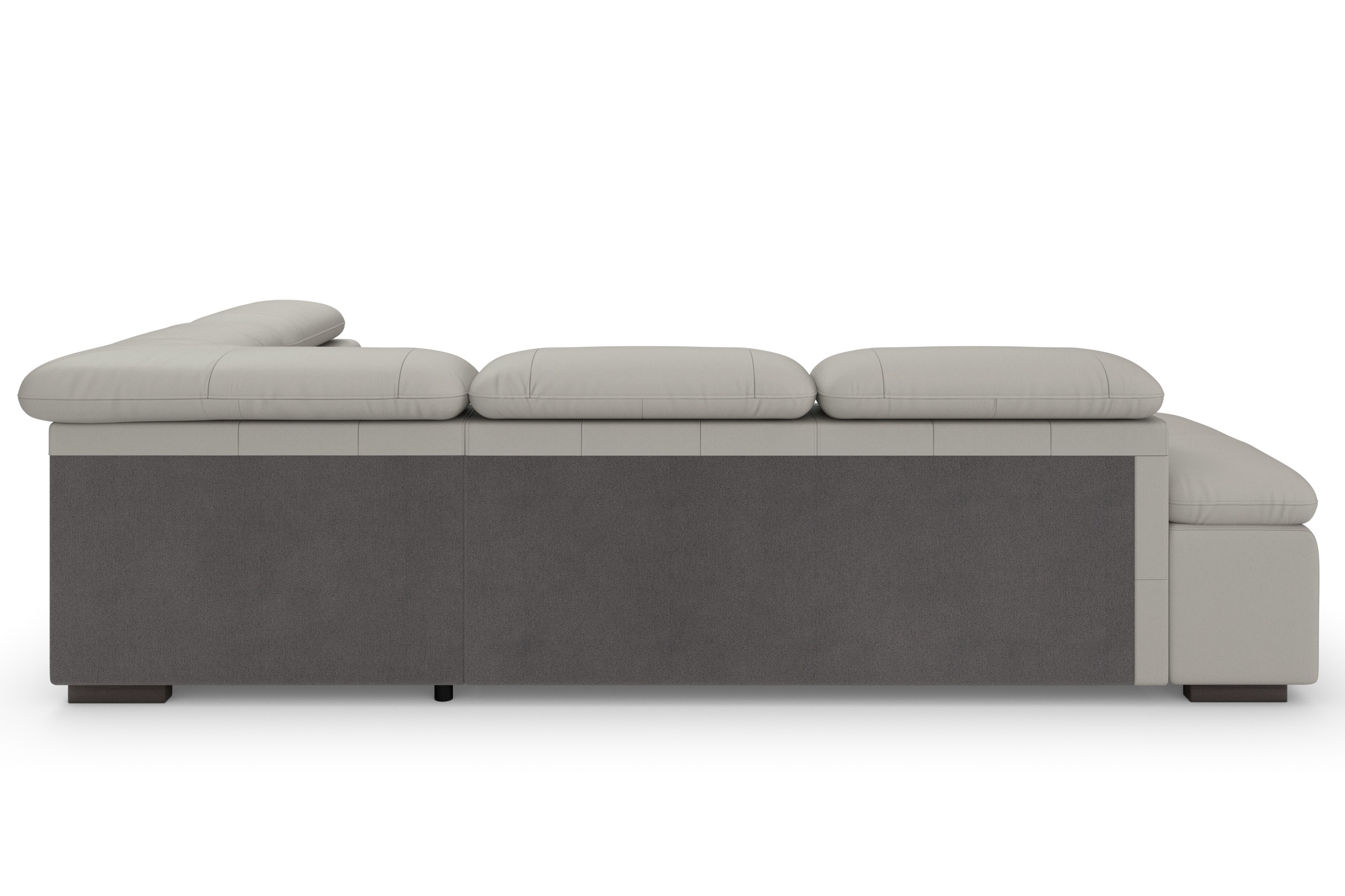 Home affaire Ecksofa »Alberto L-Form«, mit Kopfteilverstellung, wahlweise mit Bettfunktion