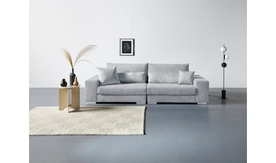 Big-Sofa »Vasco«, Breite 277 cm, inkl. 6-teiliges Kissenset, in Cord