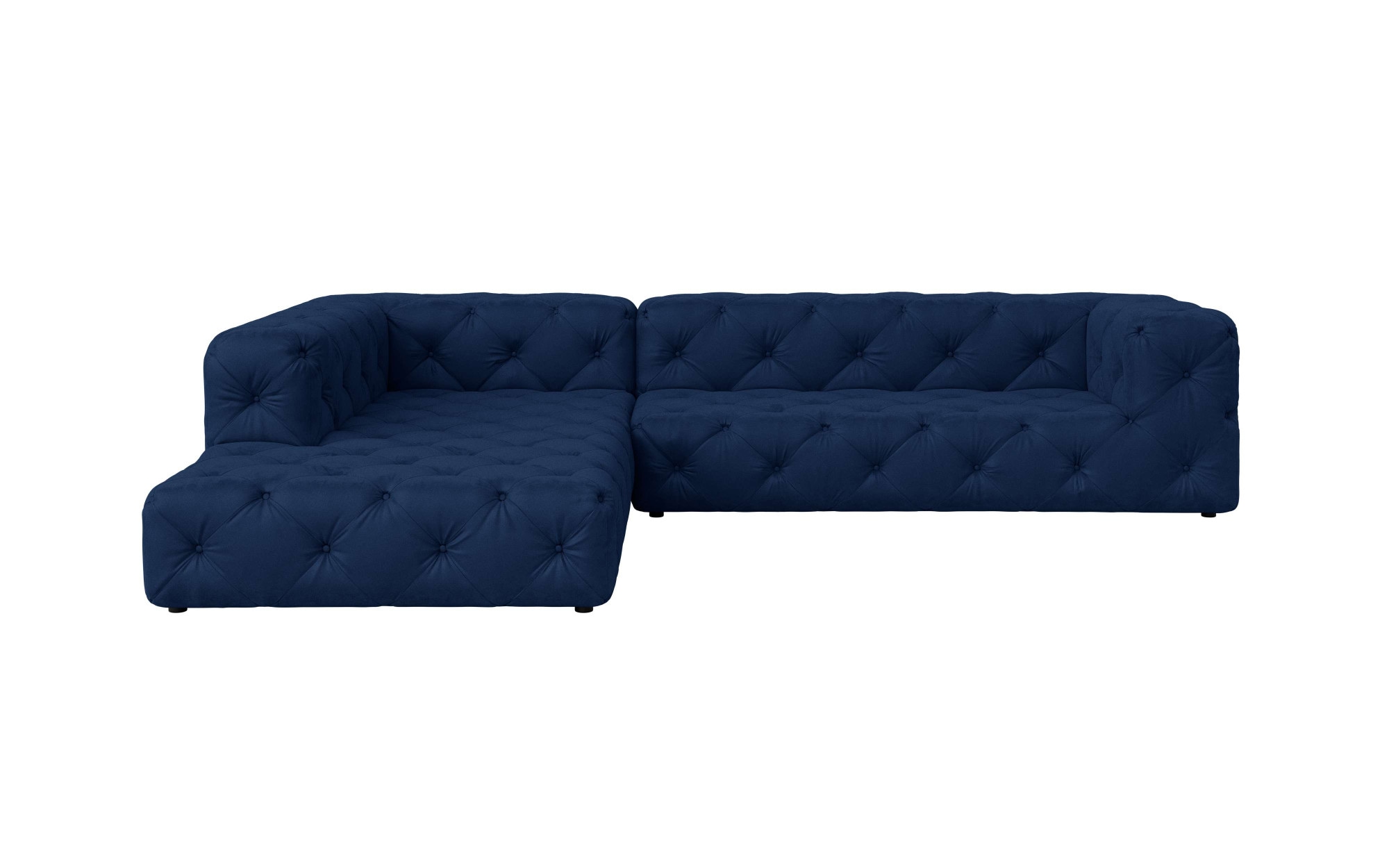 Home affaire Ecksofa »FOLLINA« L-Form, mit klassischer Chesterfield-Knopfhe günstig online kaufen