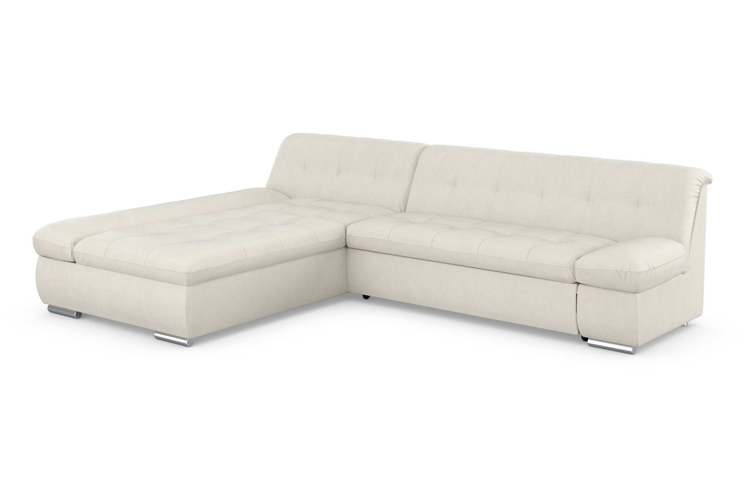 DOMO collection Ecksofa »Mona L-Form«, wahlweise mit Bettfunktion günstig online kaufen