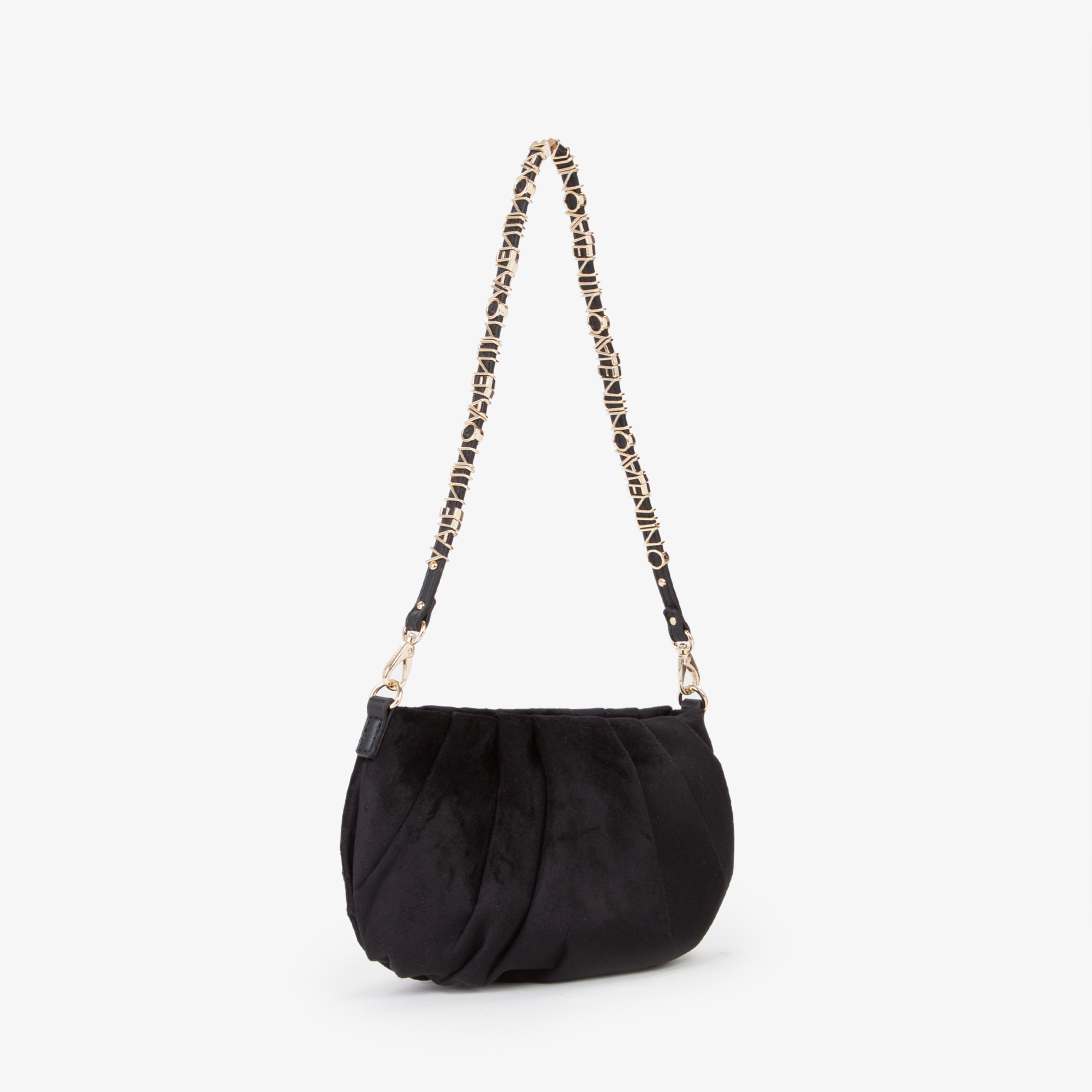 VALENTINO BAGS Umhängetasche »ELITA« Samt Clutch, Abendtasche mit modischer Raffung