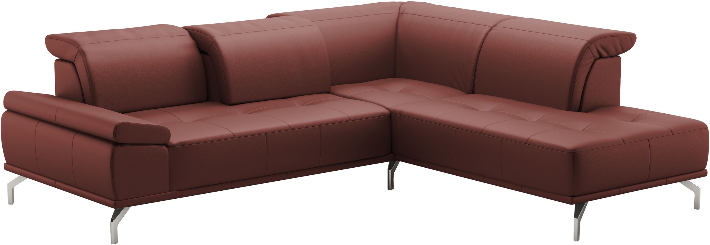 Places of Style Ecksofa »Caluna«, Inkl.Sitztiefenverstellung