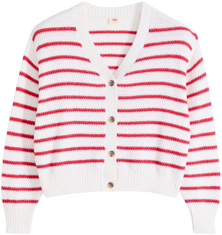 Levi's® Cardigan »SNOWFLAKE CARDIGAN« gestreift, mit Knopfleiste