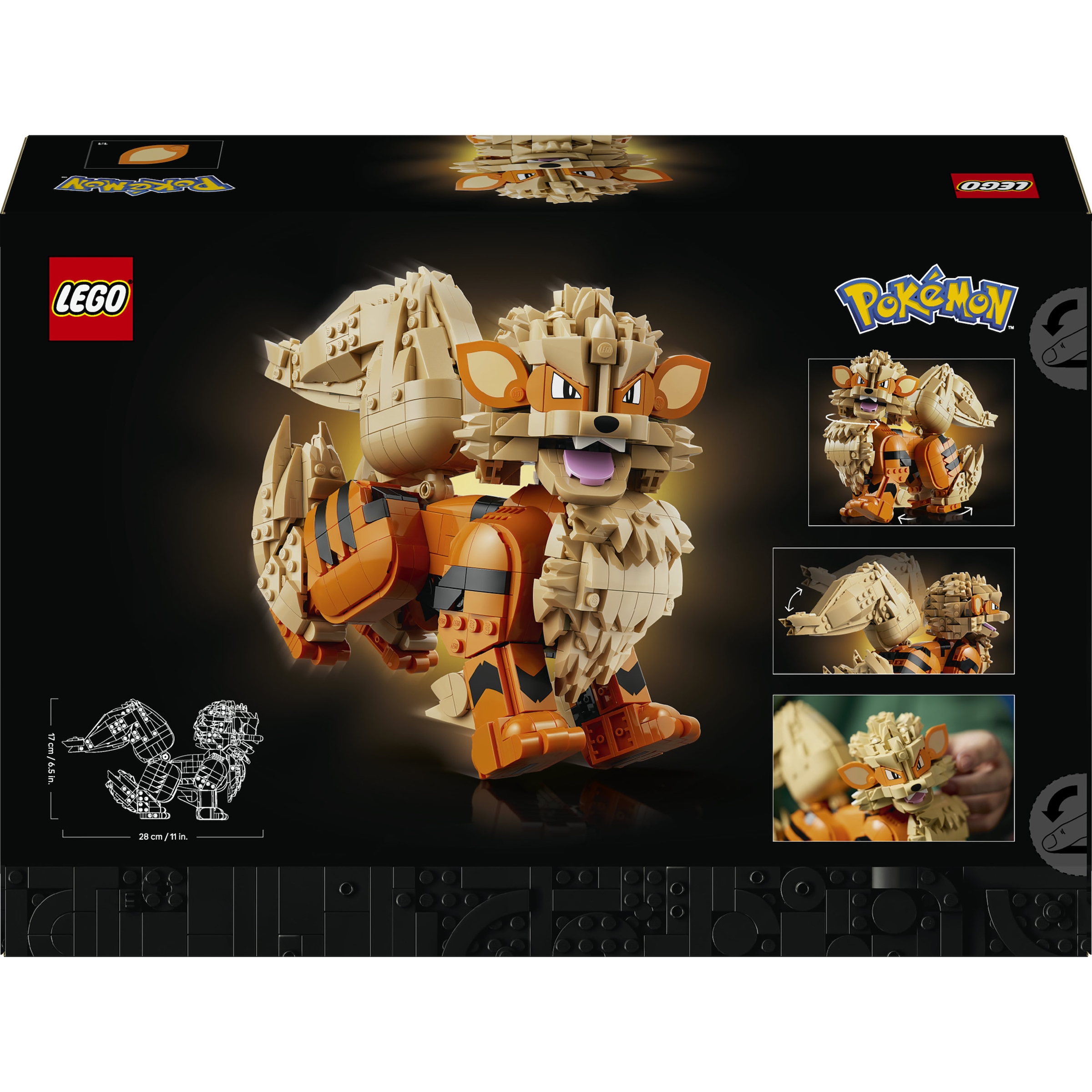 LEGO® Konstruktionsspielsteine »Arkani (72160), LEGO Pokémon« Made in Europe