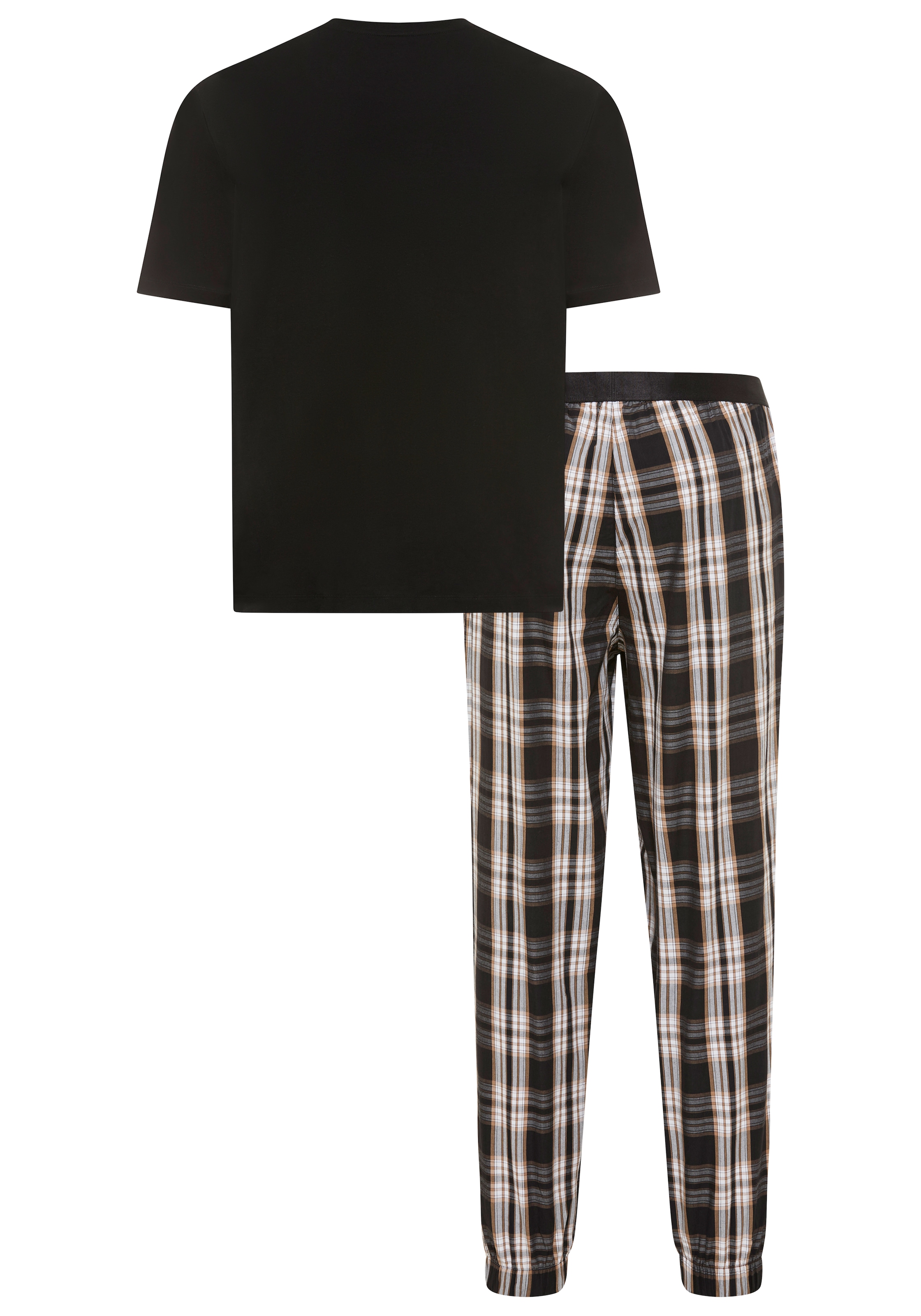 BOSS Pyjama »Easy Long Set TShirt« Set, 2 Stk. tlg.,