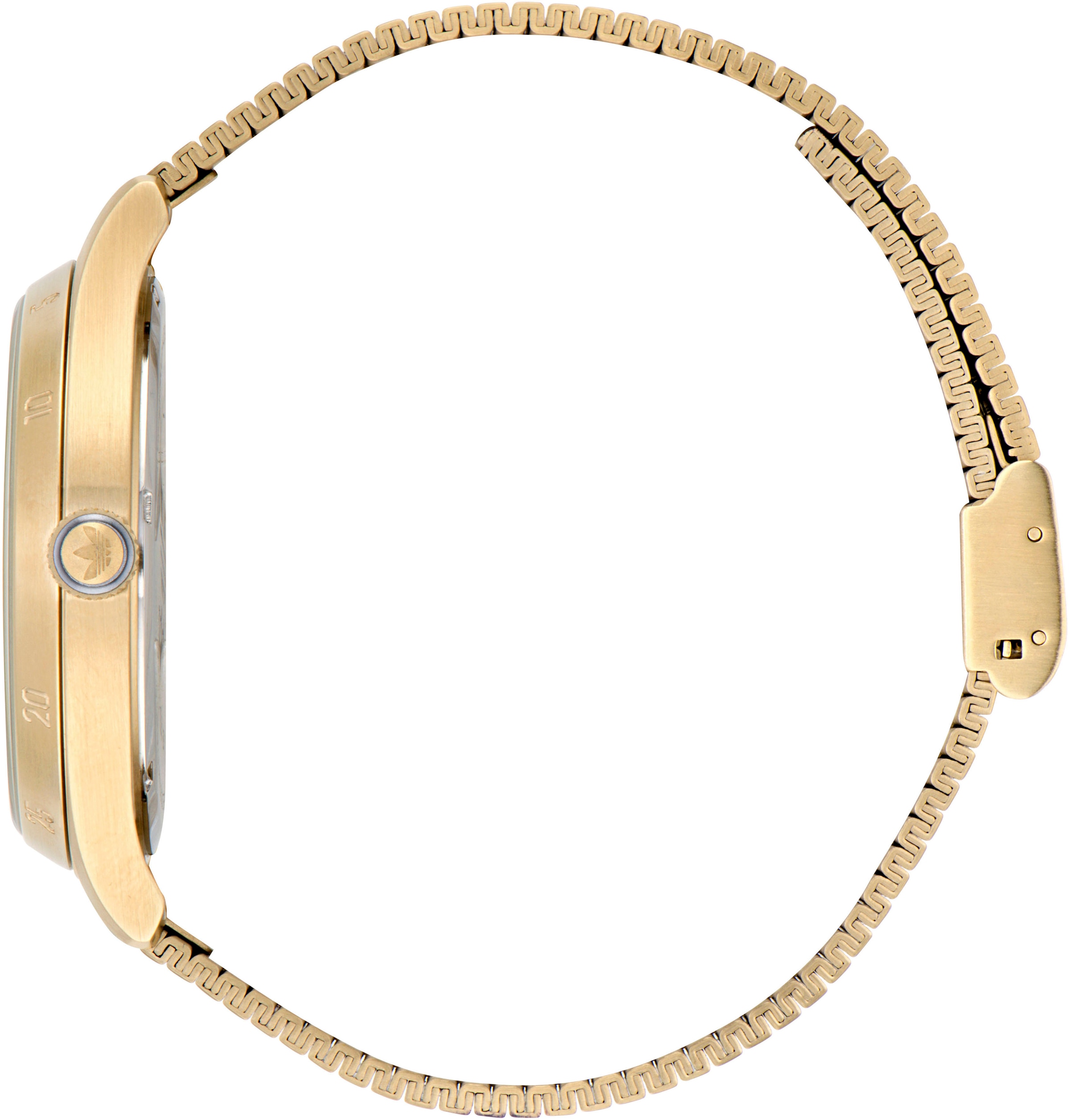 adidas Originals Quarzuhr »CODE FOUR«, Armbanduhr, Damenuhr, Herrenuhr, unisex, analog, Edelstahlarmband