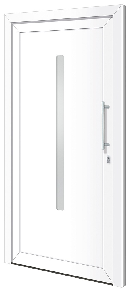 RORO Türen & 20«, weiß, »Otto Haustür Griff, online bestellen inklusive BxH: Türrahmen 110x210 cm, Fenster ohne