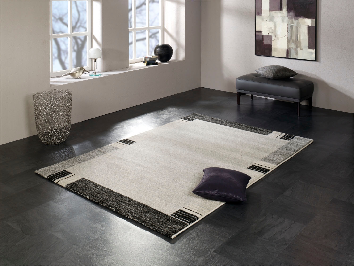 OCI DIE TEPPICHMARKE Teppich »CASTLE FLORA«, rechteckig, 20 mm Höhe, Wohnzi günstig online kaufen