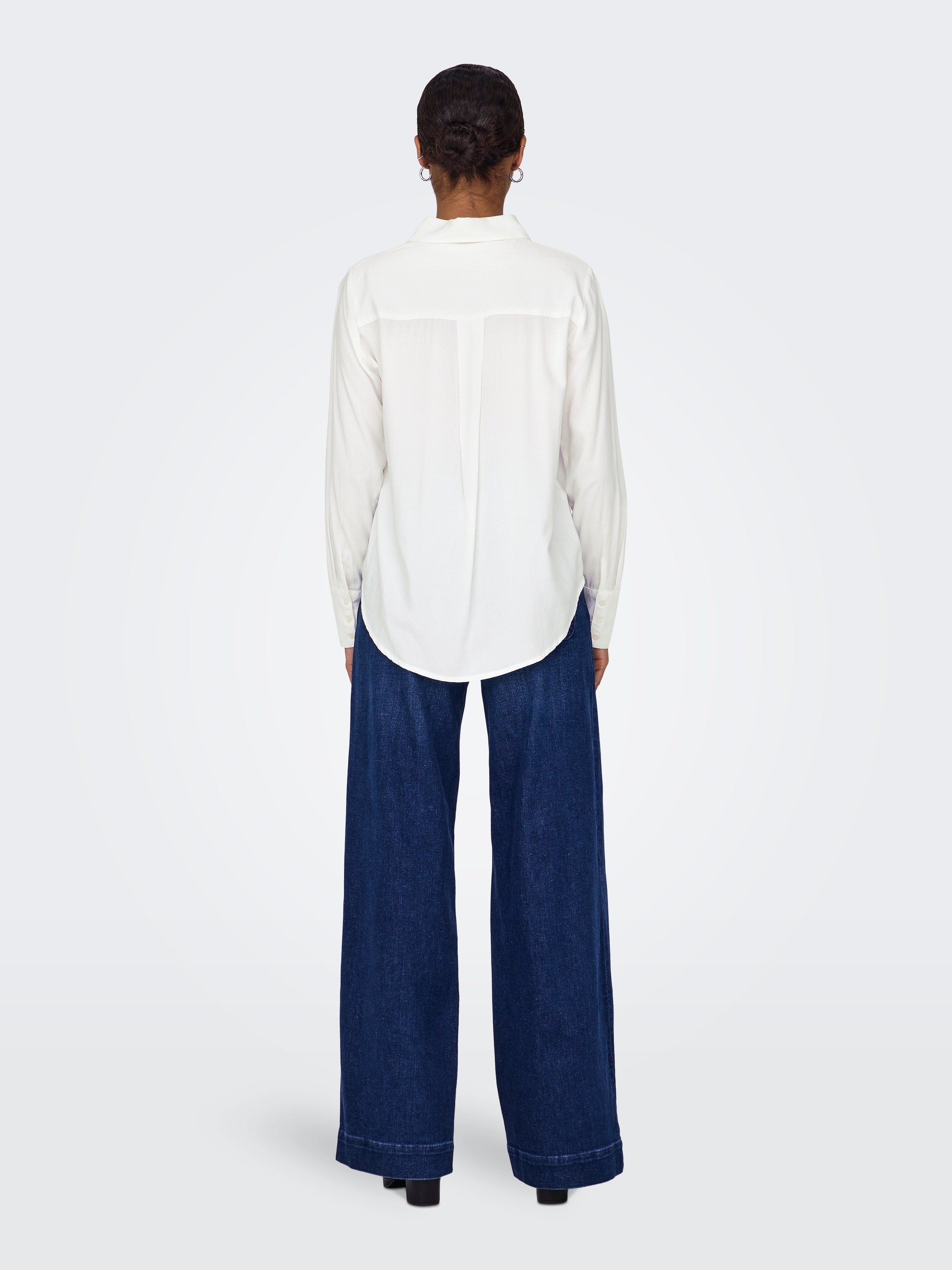 ONLY Hemdbluse »ONLBERIT LIFE L/S SHIRT WVN«