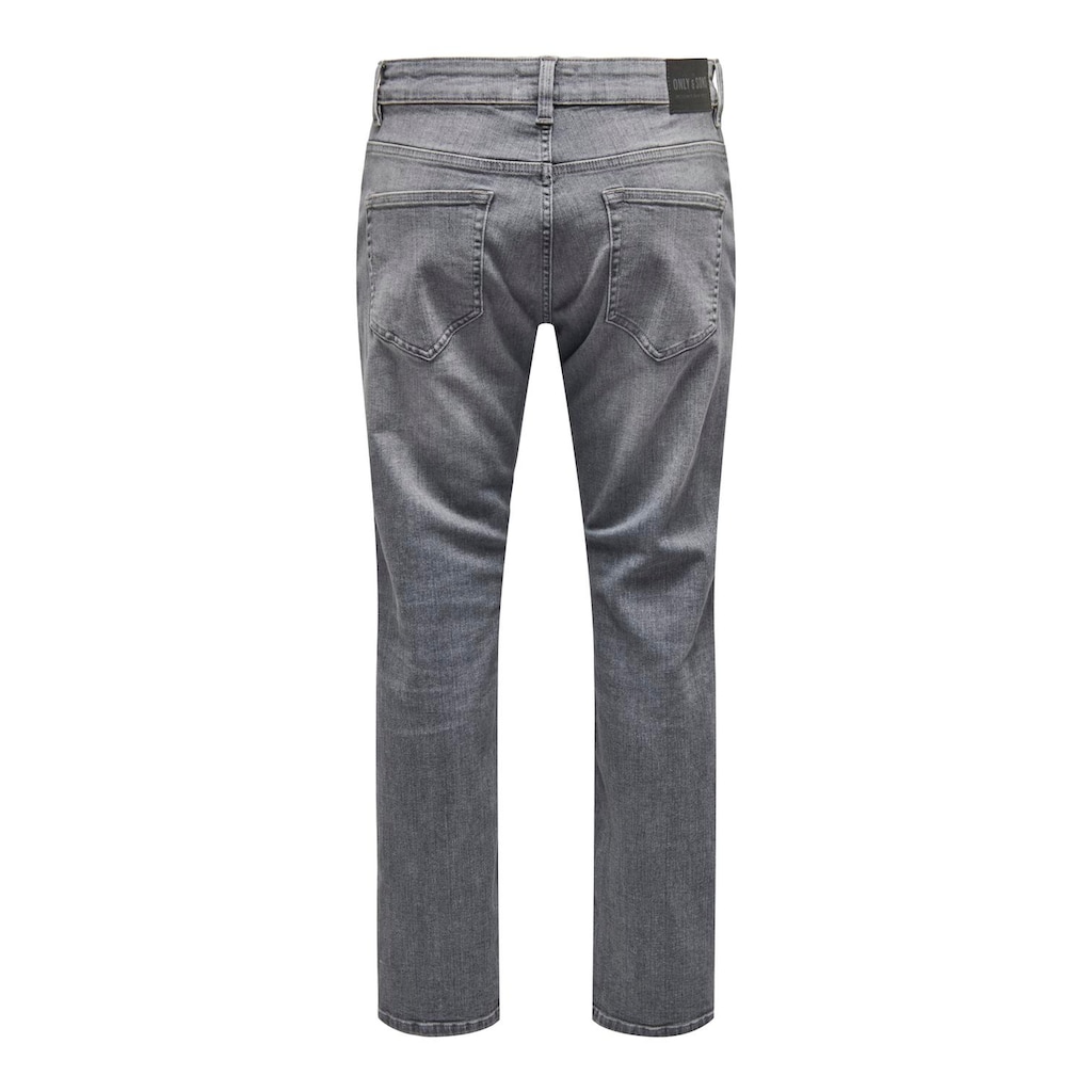 ONLY & SONS Straight-Jeans »ONSWEFT REGULAR WB 0021 TAI DNM NOOS«