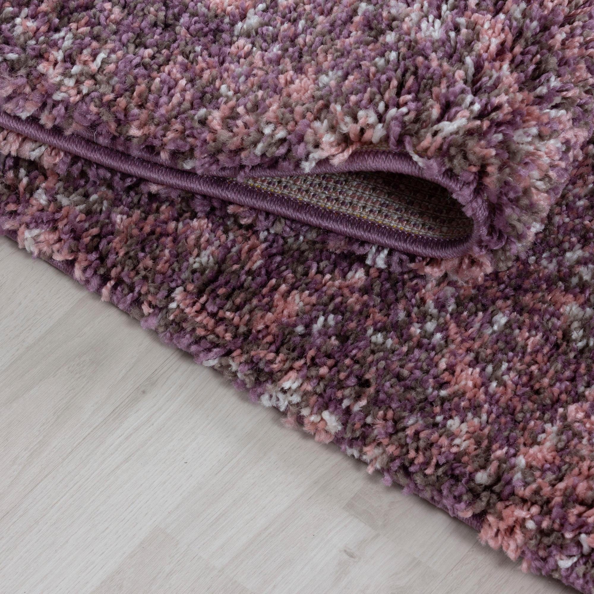 Ayyildiz Hochflor Teppich Enjoy Shaggy Rechteckig 50 Mm Hohe Wohnzimmer Online Kaufen Quelle De