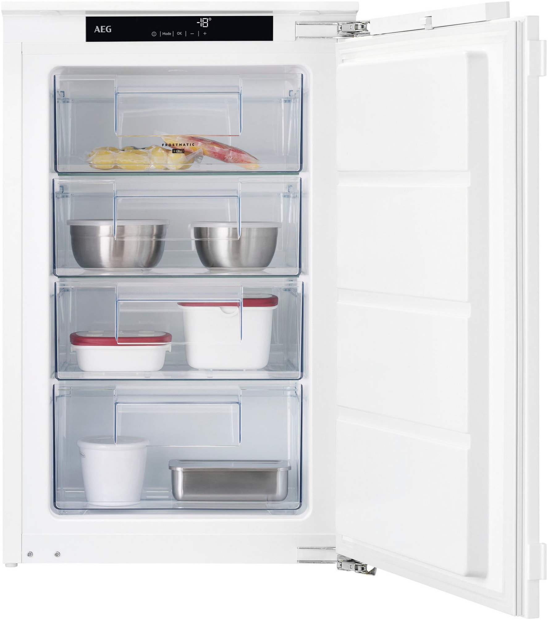 AEG Einbaugefrierschrank »TAB6L88EF«, 87,3 cm hoch, 55,6 cm breit günstig online kaufen