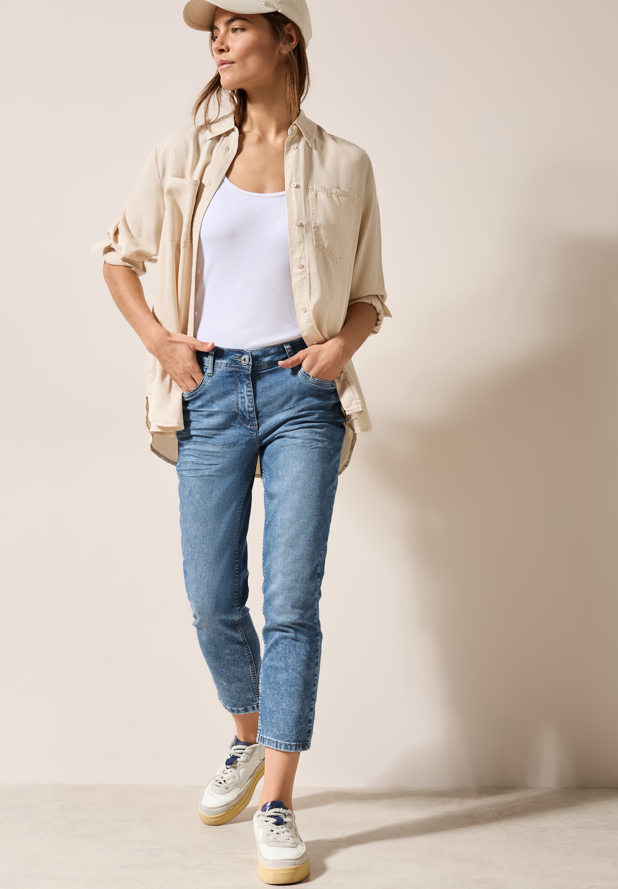 Cecil 7/8-Jeans »Style Scarlett«, Slim Fit mit Mid Waist