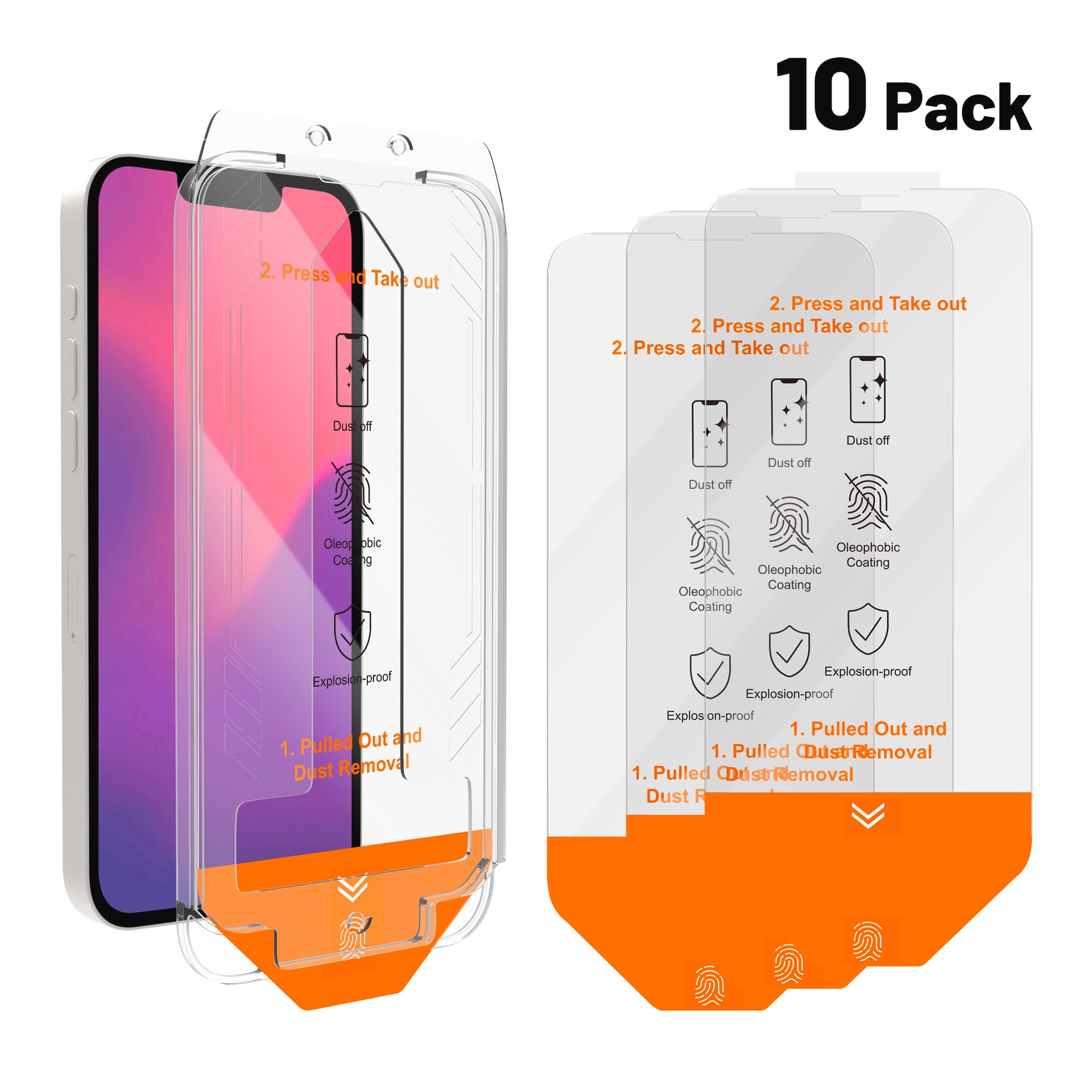 4smarts Displayschutzglas »Second Glass«, für Apple iPhone 16e, Displayschutzfolie, Schutzfolie, Bildschirmschutz, kratz- & stoßfest