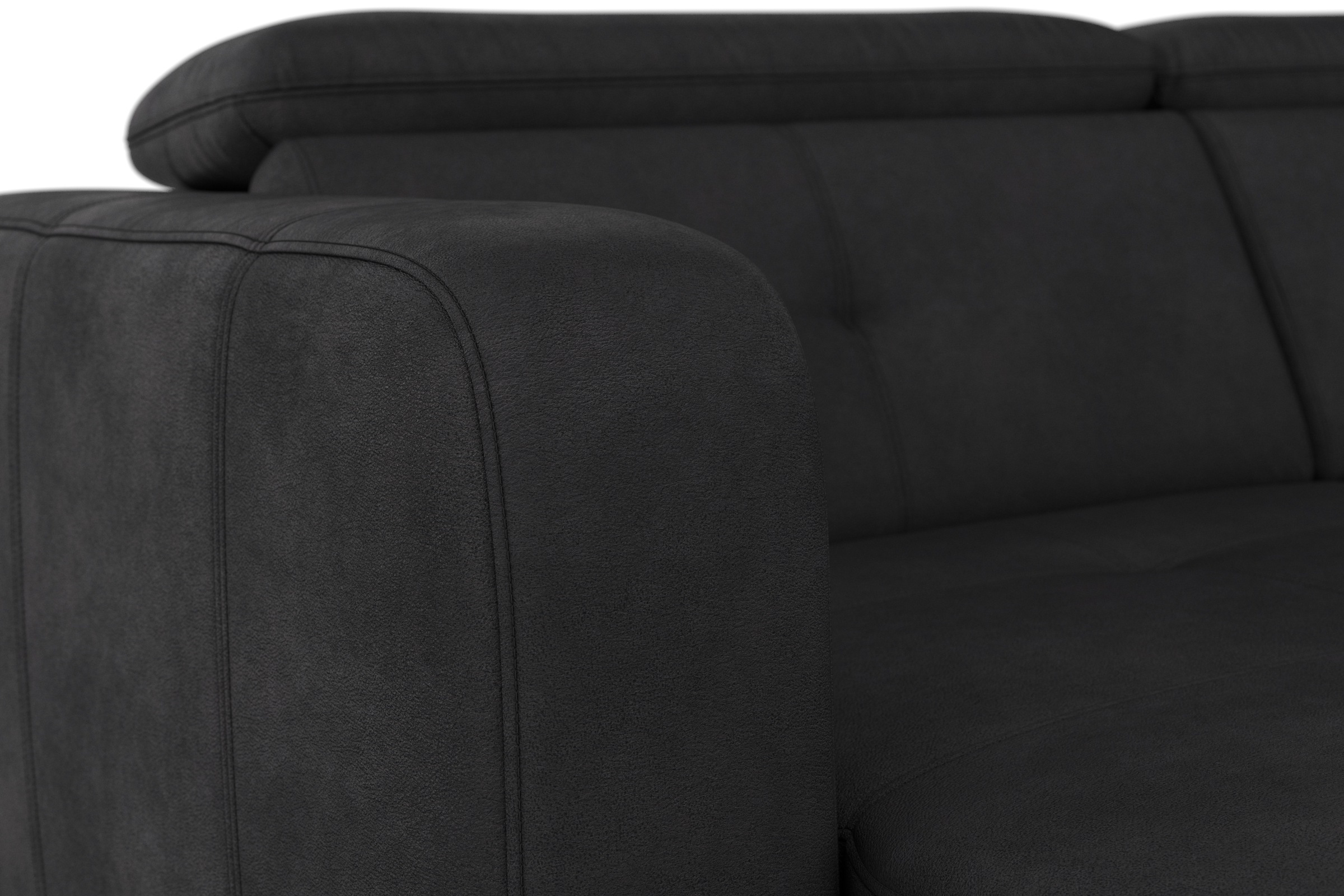sit&more Wohnlandschaft »Belluci U-Form«, Kopfteilverstellung und Federkern, wahlweise mit Bettfunktion