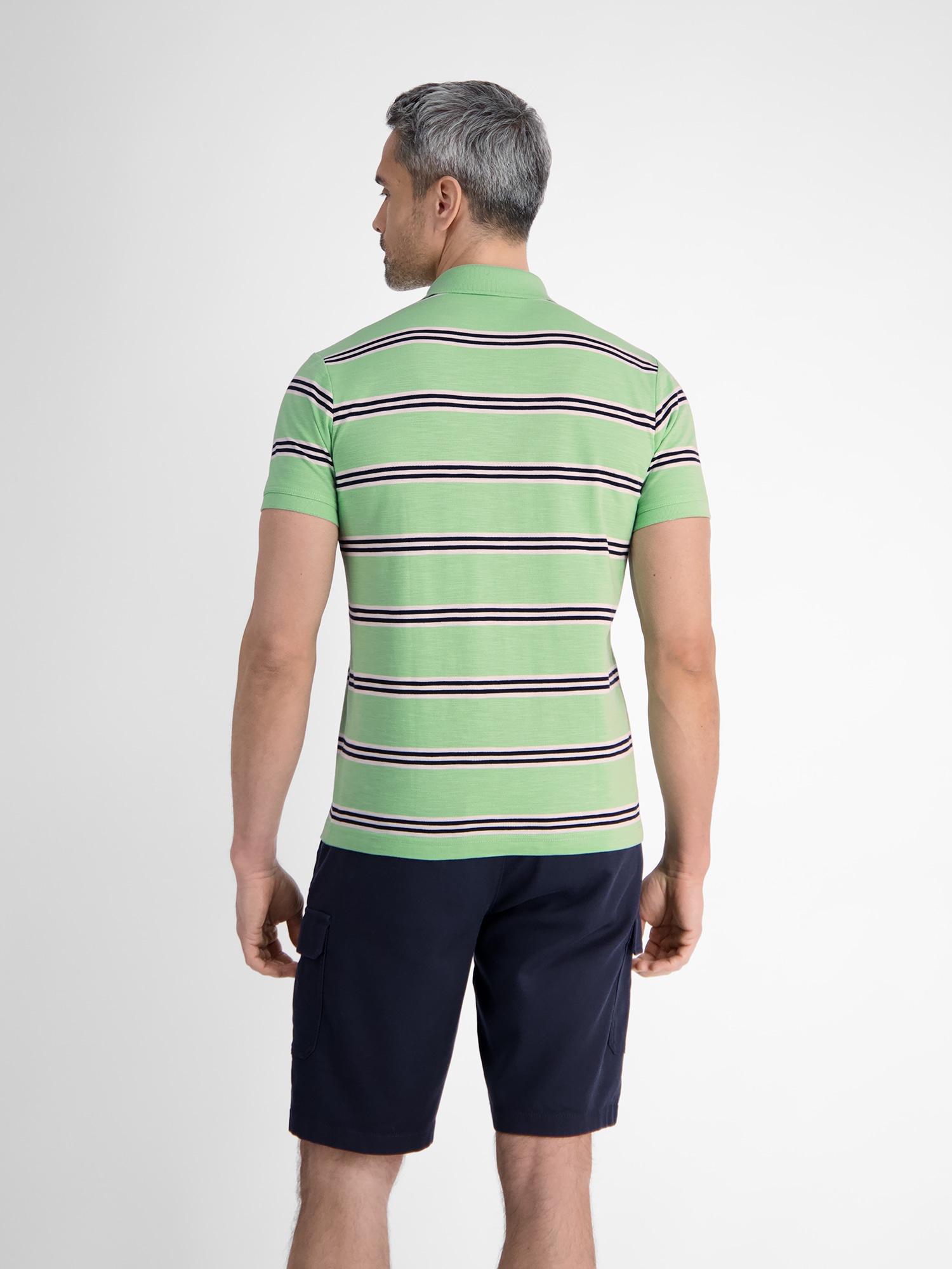 LERROS Poloshirt »Herren Poloshirt in Rugby-Optik«